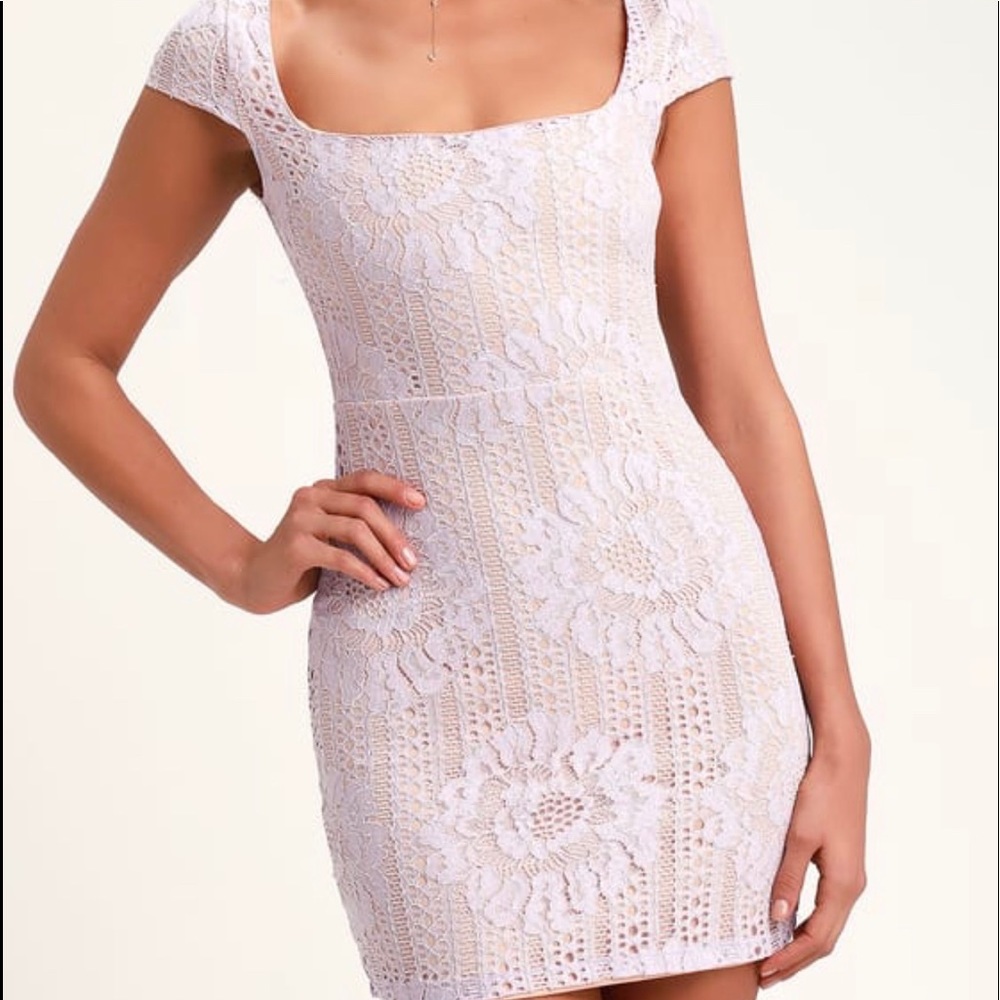 NWT lavender mini dress can